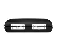 HOODANCOS Étui à Embouchure de Flûte en Cuir Doublure Peluche Boîte de Rangement Compacte pour Tête de Flûte Argentée Protection Légère et Portable Adaptée aux Musiciens Débutants et