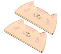 HOODANCOS Fermoirs Magnétiques Pratique à Utiliser Lot de 2 en Alliage de Zinc Tête de Chat Résistant la Rouille pour Paquet à Main Accessoire pour Paquet et Loisirs Créatifs