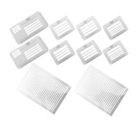 HOODANCOS Gabarit de Guide D'enveloppe en Plastique Blanc, Règle D'espacement Résistante à L'usure pour Journaling et Scrapbooking, Améliore L'écriture Nette