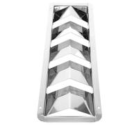 HOODANCOS Grille D’aération Marine en Acier Inoxydable 5 Lames 32,3x10,9x2,8 Cm, Évent Marin pour Bateau, Purgeur D’air Mural Solide, Ventilation Cabine et Yacht Optimale