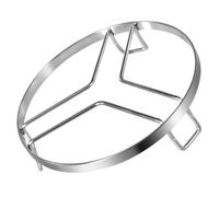 HOODANCOS Grille Vapeur Inox 304 Grosse Taille Support Trépied pour Cuisson Vapeur Polyvalent pour Casserole Insert Métal Résistant pour Riz Légumes et Fruits de Mer Accessoire la Cuisine