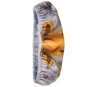 HOODANCOS Housse de Masque de Ski Légère et Réutilisable en Fibre de Polyuréthane à Quatre Faces Extensible, Design Décoratif Blanc pour Protection Pratique des Lunettes de Ski