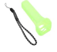 HOODANCOS Housse de Protection pour Lanceur de Corde en Silicone, Coque Souple Verte, Ajustement Précis, Anti-poussière et Antichoc, pour Lanceur de Ficelle, Fête et Festival de Musique