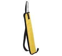 HOODANCOS Housse pour de Batterie Portable 600D Oxford Capacité 4 Paires Paquet de Transport Solide Jaune Pochette de Rangement pour Batteurs en Extérieur