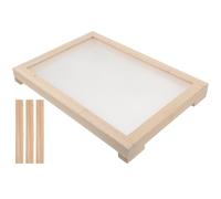 HOODANCOS Incense Dry Net - Durable Wooden Frame with Mesh Drying Tray for Handmade Incense Sticks - DIY Craft Tool for Personal Use in Bedroom and Crafting Area