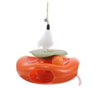 HOODANCOS Interactif pour Chat Volant Rotatif Puzzle Créatif pour Exercice et Stimulation Mentale des Chatons sans Pile