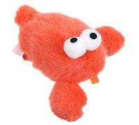 HOODANCOS Jouet Interactif Homard Rouge Peluche Jouet Thème de Océan pour Chiots et Chats Peluche Douce Danger pour Animaux de Compagnie