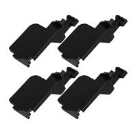 HOODANCOS Kit 4 Pièces Mécanisme D'ouverture de Porte pour Micro-ondes, Levier de Verrouillage de Sécurité, Tige de Porte Résistante Compatible Réparation Four à Micro-ondes, Accessoires