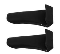 HOODANCOS Kit de Protection de Jante pour Démonte-pneus 2pcs en Plastique Léger et Manchons en Caoutchouc Noir pour Changement de Pneus Voiture