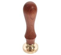 HOODANCOS Kit de Sceau de Cire Vintage avec Tête en Cuivre et Manche en Bois, Léger et Pratique pour Stockage, pour Enveloppes et Invitations D'anniversaire