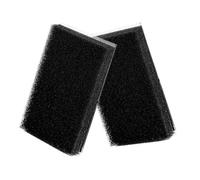 HOODANCOS Lingette Éponge Attrape-Poils Double Face Réutilisable Lot de 2 pour Machine à Laver et Sèche-Linge Élimine Poils Chien Chat Utilisation sur Vêtements Tapis et Meubles Adhérence Renforcée