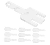 HOODANCOS Lot de 10 Adaptateurs de Tension Amovibles pour Machine à Tricoter K-Type Accessoires Compatibles Addi King Size Optimise la Gestion du Fil Tricotage Précis