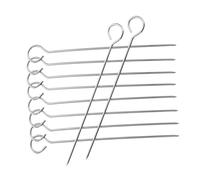HOODANCOS Lot de 10 Goupilles De Positionnement pour Bougies Parfumées Supports De Mèches Solutions De Centrage Alignement De Mèches Bricolage Pince À Mèche en Acier Inoxydable