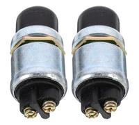 HOODANCOS Lot de 2 Boutons-poussoirs Étanches pour Démarrage Moteur Voiture et Camion, Interrupteurs à Bouton D'allumage Applicables pour Usage Automobile et Nautique, Haute Performance