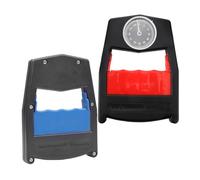 HOODANCOS Lot de 2 Dynamomètres à Main Mécaniques Rouges et Bleus, Poignée Ergonomique, Appareil de Musculation pour Doigts et Poignets, Entraîneur Portable pour Entraînement Fitness Mains