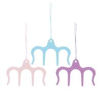 HOODANCOS Lot de 3 Marque-Pages en Métal M Forme Couleur Aléatoire Accessoires Lecture Pratiques pour École Bureau et Maison Marque-Page Lettre Solide et Léger Couleur