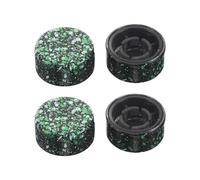 HOODANCOS Lot de 4 Capuchons de Commande à Pédale de Guitare Effet Antidérapants Verts 2,3 Cm Protecteurs pour Boutons de Pédale D'effet Universels Embouts Distorsion Accessoire Instrument