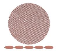 HOODANCOS Lot de 6 Abat-Jour Rond en Tissu Anti-Éblouissement 10 CM Diffuseur Doux pour Plafonnier Protection Oculaire Bébé Cache-Ampoule pour Lampe Bureau et Spot Encastré