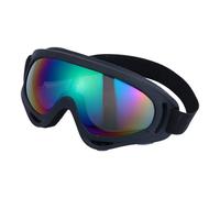 HOODANCOS Lunettes de Ski d'Extérieur Coupe-Vent 1 Paire Monture en Caoutchouc pour Snowboard et Motocross Activités Plein Air Femme