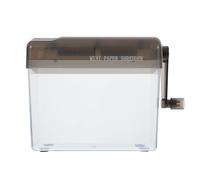 HOODANCOS Machine à Déchiqueter Papier Manuel A6, Broyeur Portable pour Usage Domestique et Bureau, Compact et Léger, 1 Pièce Entretien Facile