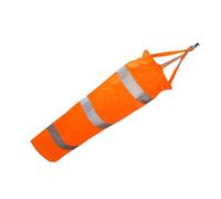 HOODANCOS Manche à Air Fluorescent en Nylon et Acier Inoxydable, Résistant Vent, Facile à Installer, pour Usage Extérieur et Protection Environnementale