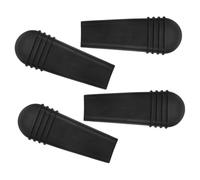 HOODANCOS Manchon de Protection Remplacement Solide et Confortable Lot de 4pcs en Pvc Noir pour Poignée de Frein de Fauteuil Roulant pour Accessoires de Mobilité