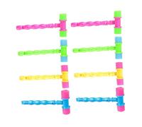 HOODANCOS Marteau Sonore pour Bébé 8Pcs Jouets Musicaux Éducatifs Jouets pour Garçon et Filles Marteau en Plastique Doux Développement pour Bébés Activités Ludiques et Éducatives