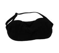 HOODANCOS Masque de Sommeil Occultant Noir pour Voyage et Siestes Confortable et Ajustable Protège les Yeux sans Pression pour Troubles du Sommeil et Relaxation