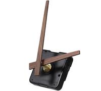 HOODANCOS mécanisme de mouvement d'horlogerie, mouvement d'horloge silencieux, kit d'aiguilles d'horloge en bois, pièces de réparation de mécanismes d'horlogerie pour chambre, 1 set, pour