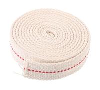 HOODANCOS Mèche Coton Pure pour Lampe à Pétrole Mèche Plate Tricotée pour Lampe à Huile Accessoire Pratique pour Éclairage Intérieur et Projet DIY