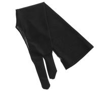 HOODANCOS Moufles D'artiste Flexibilité et Confort à Deux Doigts pour Tablette Graphique, en Polyester Noir pour Dessin sur Tablette