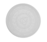 HOODANCOS Moule en Silicone Miroir Divinatoire Et Époxy Créatif pour Loisirs Manuels, Matériau Silicone, Transparent, Moulage Facile, Artisanat Bijou, Fabrication DIY, Usage Intérieur, 2024