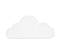 HOODANCOS Moule Silicone Forme Nuage pour Plaque Porte DIY, Moulure Résine Cristal pour Numéro Maison, Usage Intérieur Bureau ou Magasin
