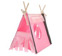 HOODANCOS Nid Douillet pour Petits Animaux Cabane Lapin Nain et Hamster Tente Intérieure Chaude et Confortable Lit Grotte Portable pour Cochon Hérisson Chinchilla et Rongeurs