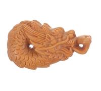 HOODANCOS Ornement Suspendu Dragon Gravé Pendentif Dragon Artisanal Rétro Accessoire Porte-clés Diy Au Parfum Santal