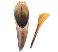 HOODANCOS Outils de Grattage Multifonction en Corne de Bœuf Lot de 2 Résistants à L'usure Pratiques et Faciles à pour Massage Cou