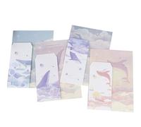 HOODANCOS Pack de 4 Ensembles de Papeterie Chinoise Vintage B5 36 Feuilles, Papier à Lettres Délicat et Lisse pour Écrire des Lettres de Félicitations