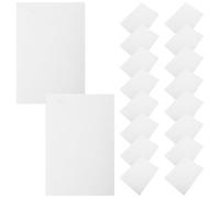 HOODANCOS Papier Antiadhésif Double Face A4 20 Feuilles pour Peinture Diamant Feuille de Protection Autocollante pour Loisirs Créatifs Outil Vierge de Remplacement pour Bricolage DIY
