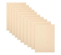 HOODANCOS Papier Parchemin Vintage A4 120g Couleur Coquille Beige, Lot de 10 Feuilles Décoratives pour Lettres, Rituels et Calligraphie, Papier à Souhaits Ancien pour Invitations