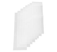 HOODANCOS Papier pour mèches cheveux 50 feuilles blanc papier isolant pour coloration cheveux observation couleur pour salon de coiffure