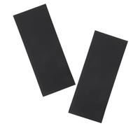 HOODANCOS Patch Antidérapant 1 Paire pour Semelles de Chaussures en Polyvinyle Noir, Réduit le Bruit et Protège Semelles pour Chaussures de Sport et Plates