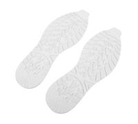 HOODANCOS Patch de Réparation Semelle Antidérapant pour Sneakers Autocollant Caoutchouc et Silencieux Kit Rechapage Talons Adaptable Pointure Blanc Grand Format Ajustable