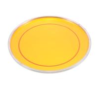 HOODANCOS Peau de Tambour Double Couche Huilée 10 Pouces pour Batterie Jazz, Couleur Thé, Couverture de Caisse Claire Solide, Remplacement Peau Percussion, Accessoire Percussion