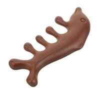 HOODANCOS Peigne de Massage Bois à Dents Larges Masseur Acupression Portable Bois Naturel Peigne Five-finger pour Massage Du Chevelu et Relaxation Corporelle