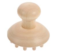 HOODANCOS Peigne de Tête en Bois Naturel Grand Format Peigne de Massage Capillaire pour Stimulation des Points D’Acupuncture Massage Cuir Chevelu Antichute Outil Détente et Circulation