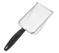 HOODANCOS Pelle à Sable Garçon Fille Pelle à Filtre Maille pour Plage Outil de Collecte de Coquillages de Plage Pratique Noir Mailles