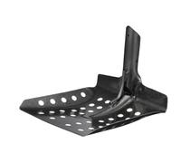 HOODANCOS Pelle à Tamis en Métal Pelle de Drainage pour Nettoyage de Boue et Excréments Prise en Main Confortable pour Canalisations de Jardin et Fossés