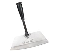 HOODANCOS Pelle De Jardin Manche à Main 26 Cm en Acier Manganèse pour Désherbage Et Aménagement Paysager, Outil à Main Robuste pour Sols Argileux Compacts, Travail De Terrassement Extérieur Jardinage