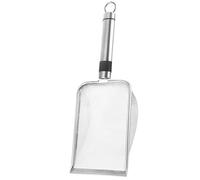 HOODANCOS Pelle Tamis Acier Inoxydable avec Poignée Tamis de Sol Jardin Mailles pour Compost Sable Gravier et Litière Pelle Profonde Polyvalente pour Jardinage et Nettoyage