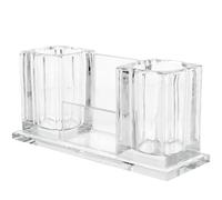 HOODANCOS Pied de Microphone Élégant et Stable en Verre Base Antidérapante Support Multifonctionnel pour Bureau et Studios pour Microphone sur Scène